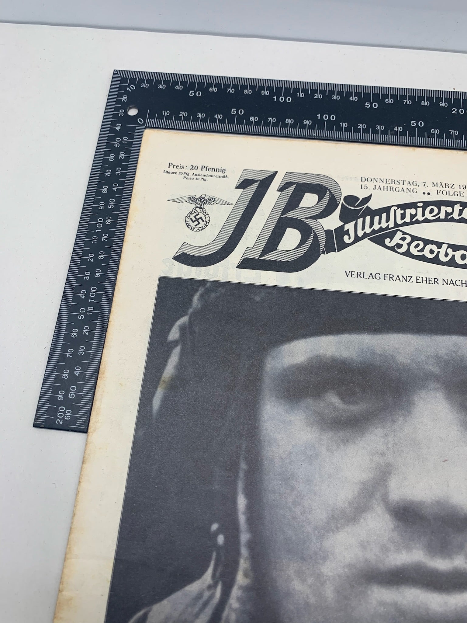 JB Juustrierter Beobachter NSDAP Magazine Original WW2 German - 7th March 1940 - The Militaria Shop