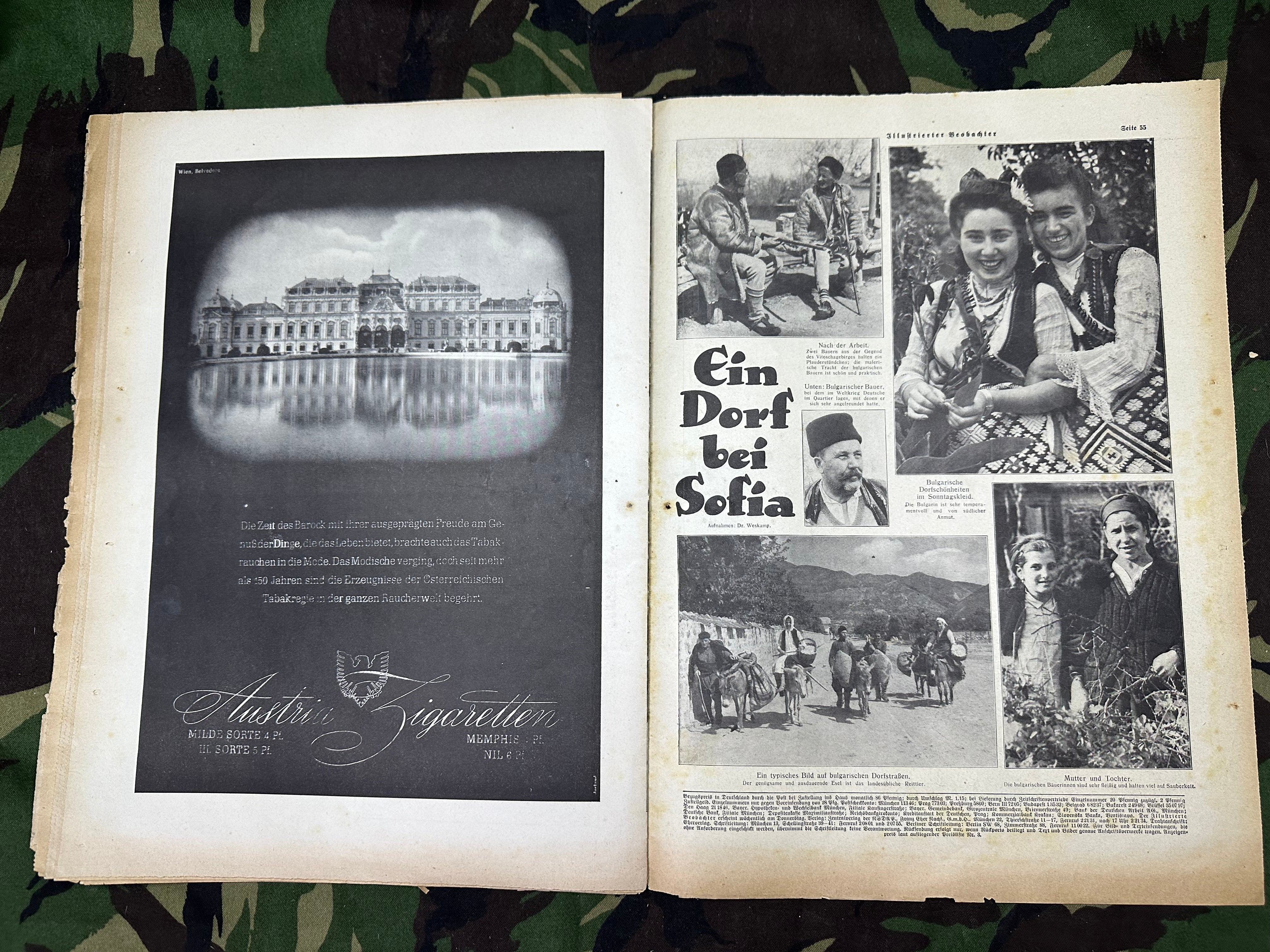 JB Juustrierter Beobachter NSDAP Magazine Original WW2 German - 9th January 1941 - The Militaria Shop