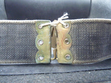 Charger l&#39;image dans la galerie, Original British Army / RAF Webbing Belt - WW2 37 Pattern - 40 Inch Waist Max - The Militaria Shop
