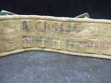 Load image into Gallery viewer, Original British Army / RAF Webbing Belt - WW2 37 Pattern - 40 Inch Waist Max
