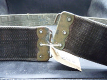 Load image into Gallery viewer, Original British Army / RAF Webbing Belt - WW2 37 Pattern - 40 Inch Waist Max
