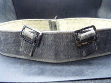 Load image into Gallery viewer, Original British Army / RAF Webbing Belt - WW2 37 Pattern - 40 Inch Waist Max
