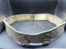 Charger l&#39;image dans la galerie, Original British Army / RAF Webbing Belt - WW2 37 Pattern - 40 Inch Waist Max - The Militaria Shop
