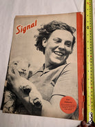 Original French Language WW2 German Signal Magazine - April 1942 - The Militaria Shop