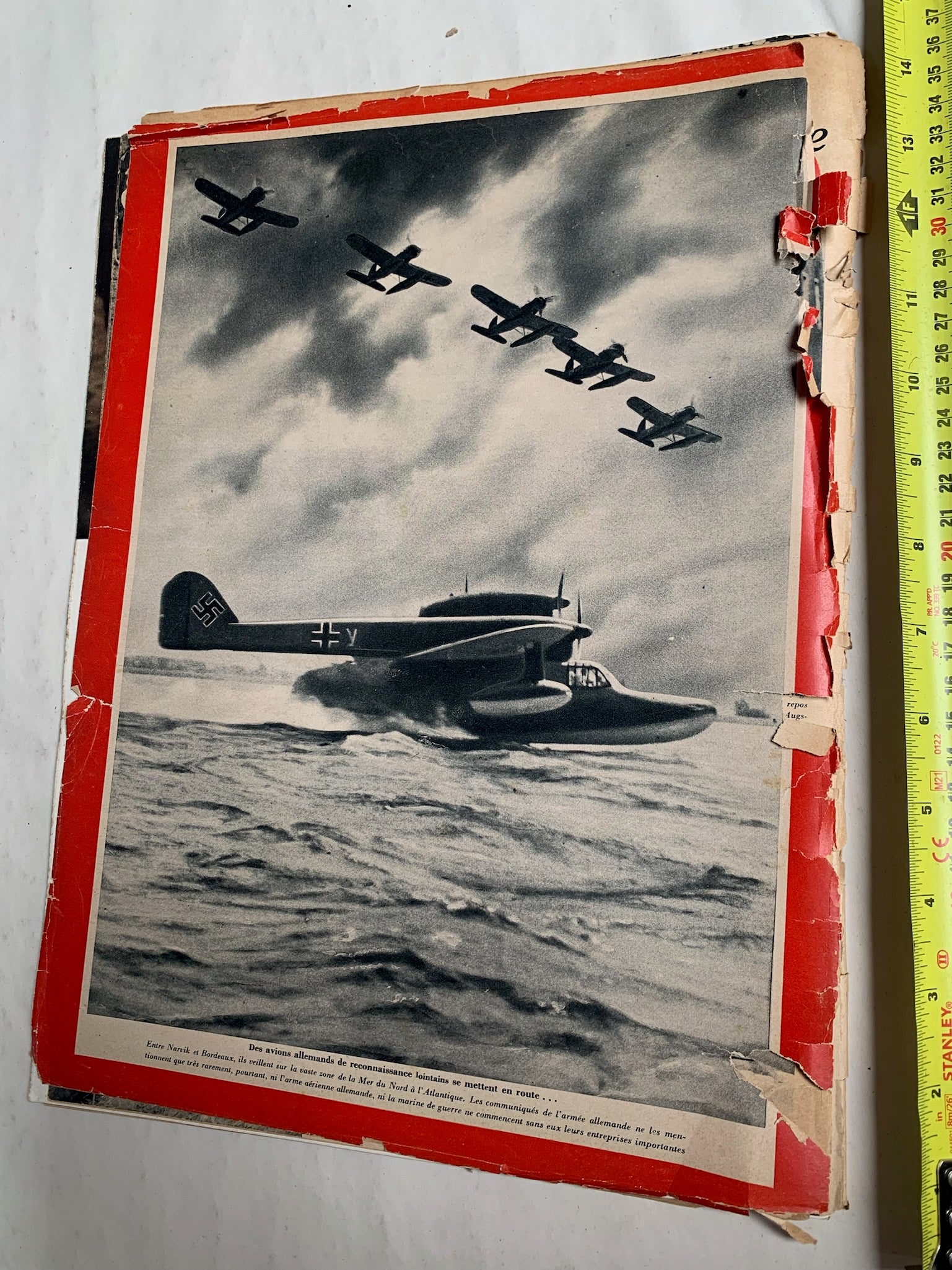 Original French Language WW2 German Signal Magazine - August 1940 - The Militaria Shop