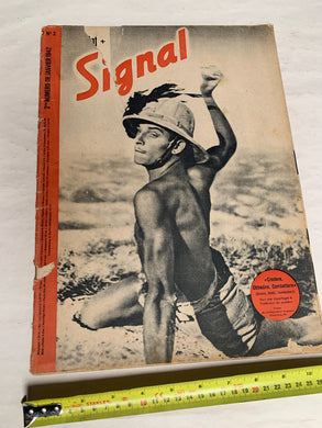 Original French Language WW2 German Signal Magazine - January 1942 - The Militaria Shop