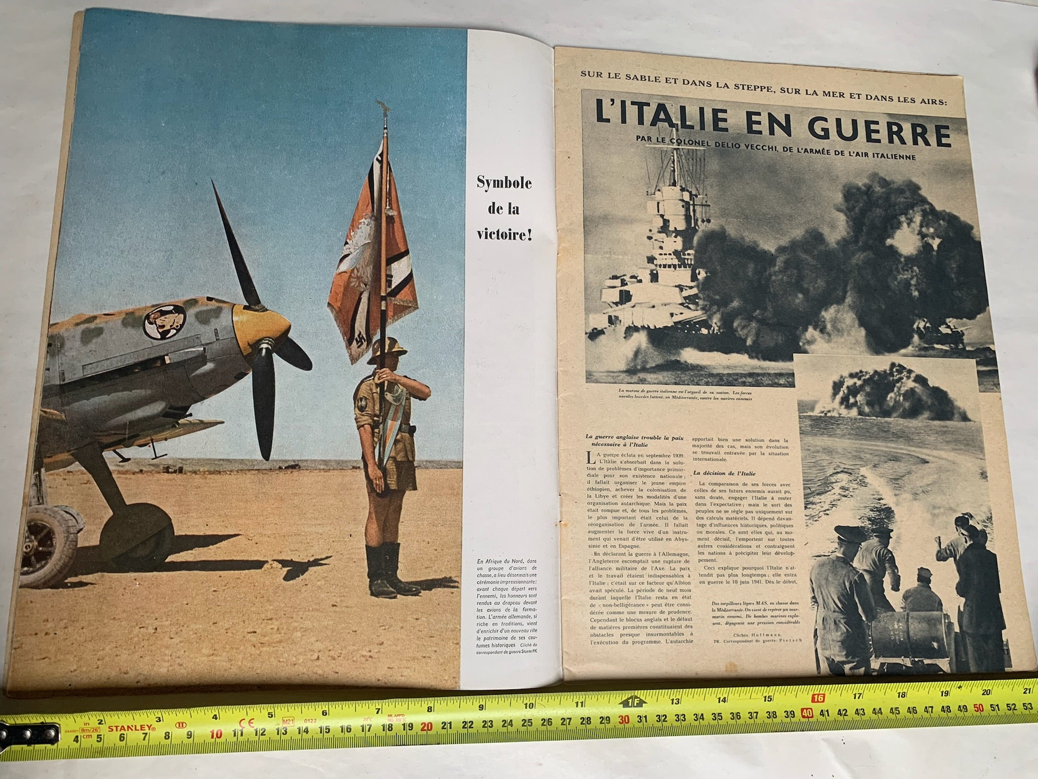Original French Language WW2 German Signal Magazine - January 1942 - The Militaria Shop