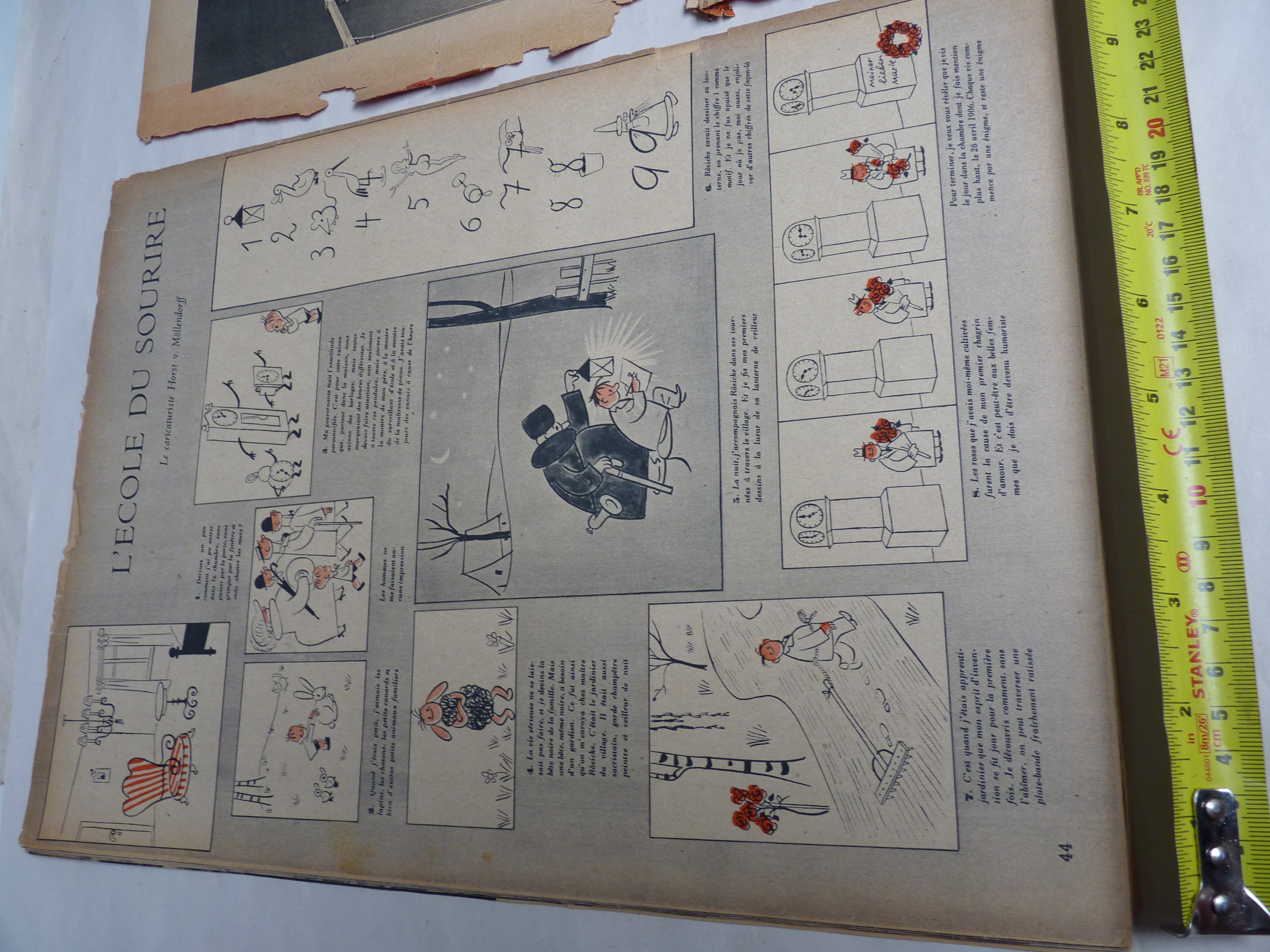 Original French Language WW2 German Signal Magazine - June - The Militaria Shop