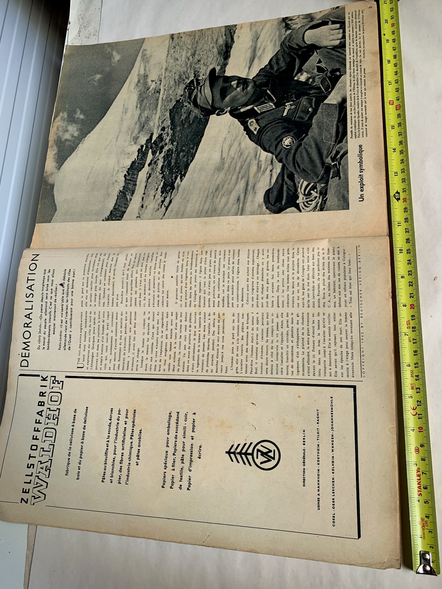 Original French Language WW2 German Signal Magazine - October 1942 - The Militaria Shop