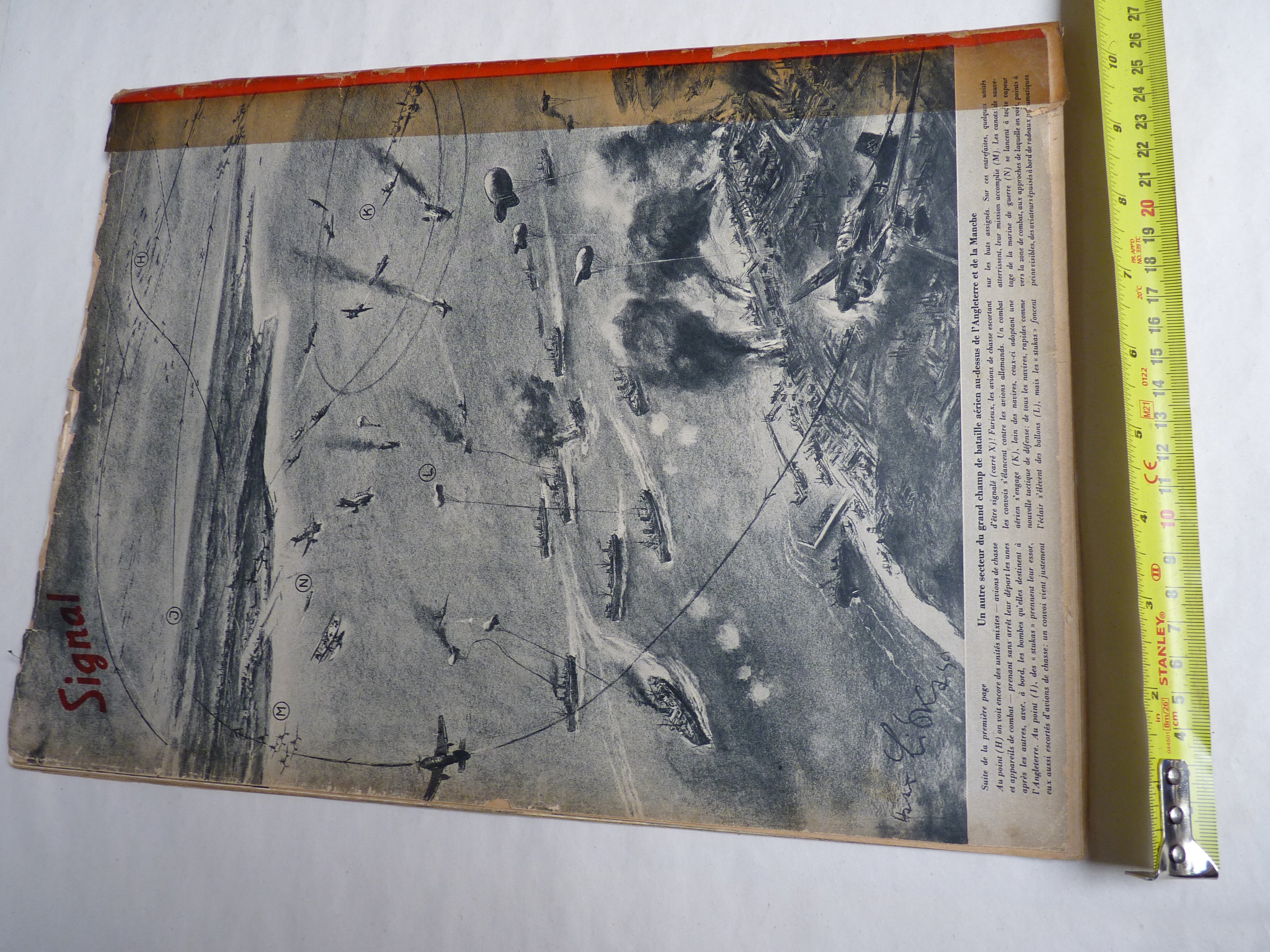 Original French Language WW2 German Signal Magazine - September 1940 - The Militaria Shop