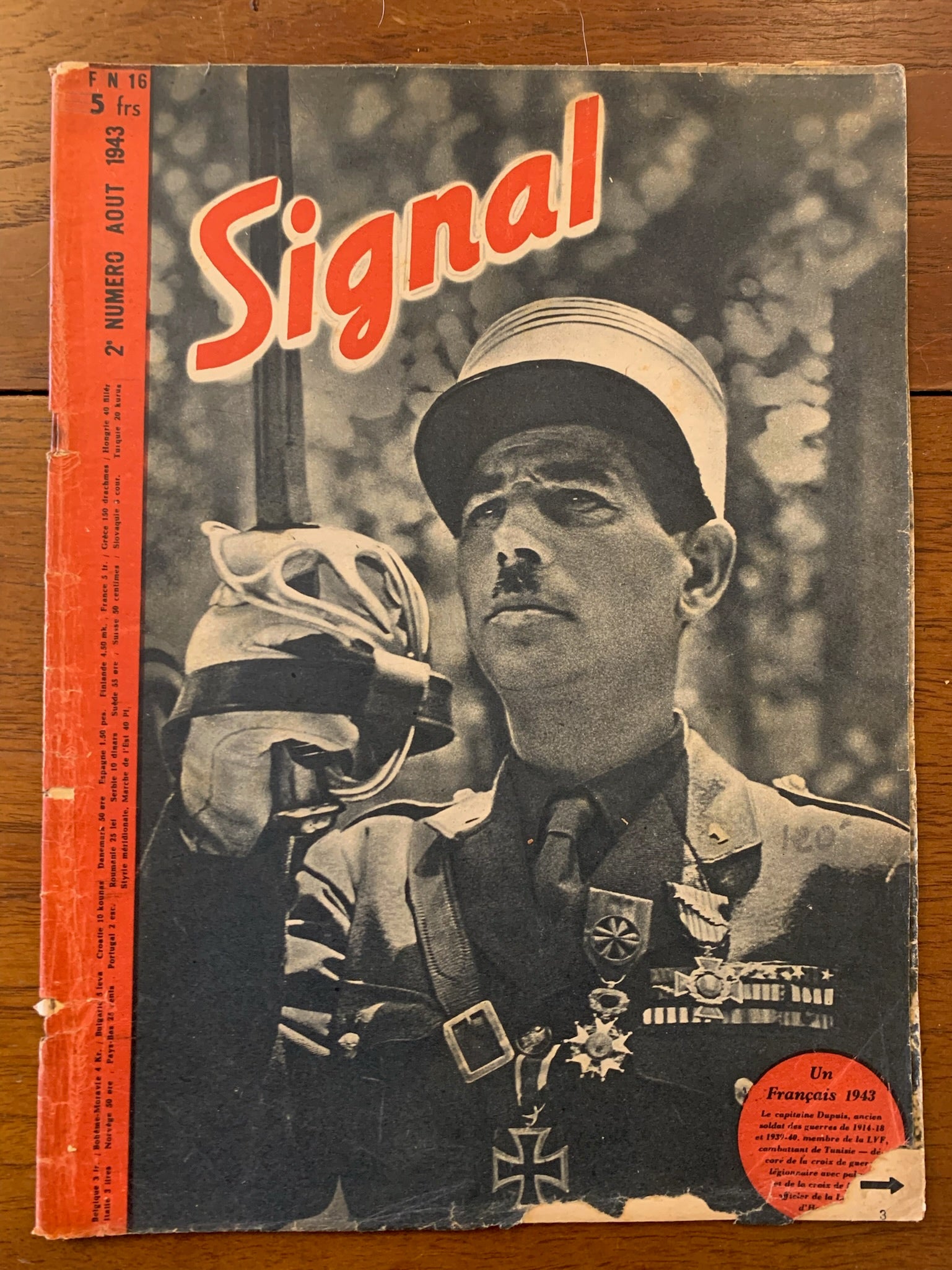 Original German Army WW2 Propaganda Signal Magazine - August 1943 - The Militaria Shop