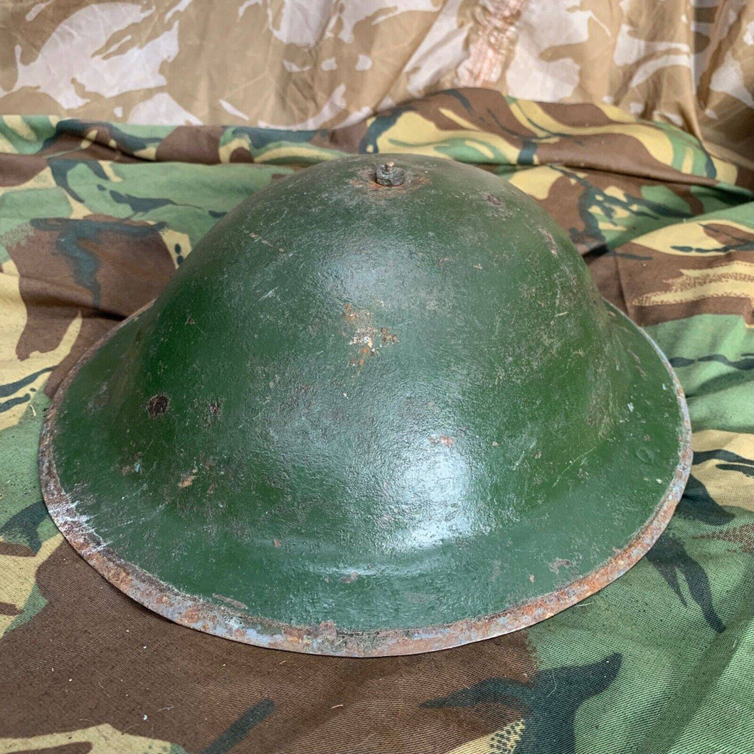 Original WW1 / WW2 British Army Mk1* Army Combat Helmet & Liner