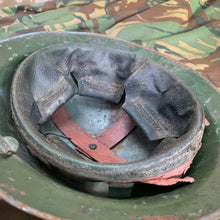 Load image into Gallery viewer, Original WW1 / WW2 British Army Mk1* Army Combat Helmet &amp; Liner
