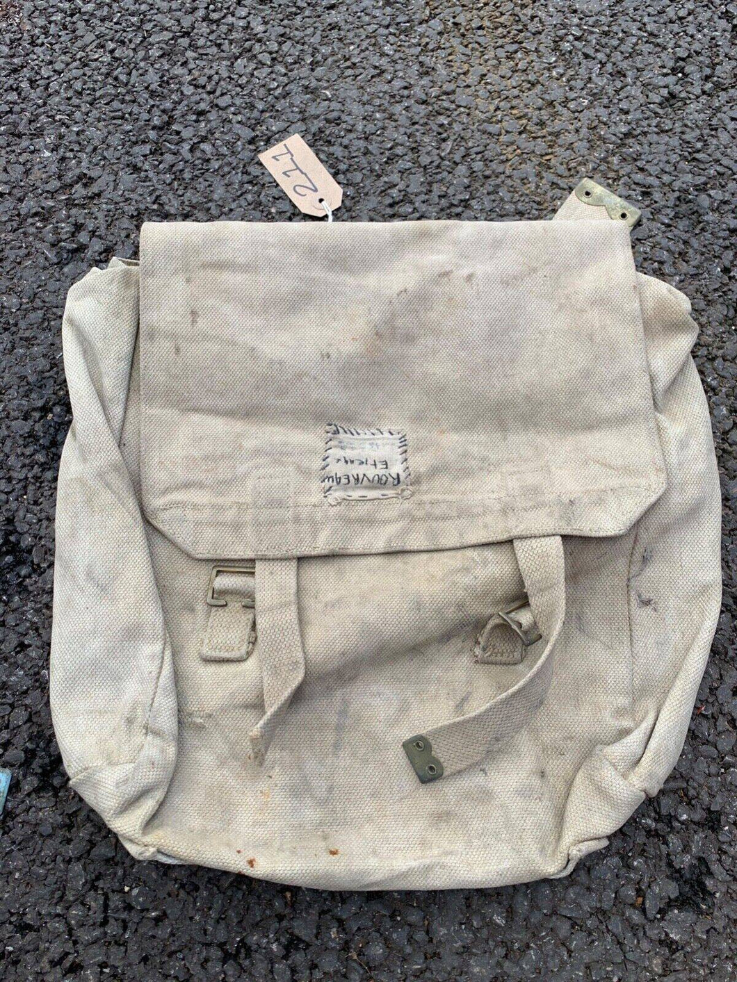 Original WW2 British Army 37 Pattern Large Pack / Backpack - The Militaria Shop