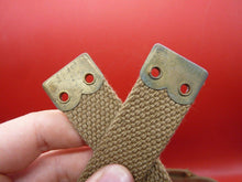 Load image into Gallery viewer, Original WW2 British Army 37 Pattern Shoulder / Cross Strap - 1943 M.W&amp;S Ltd - The Militaria Shop
