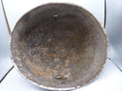 Original WW2 British / Canadian Army Mk3 High Rivet Turtle Army Combat Helmet - The Militaria Shop