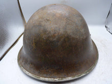 Load image into Gallery viewer, Original WW2 British / Canadian Army Mk3 High Rivet Turtle Army Combat Helmet - The Militaria Shop
