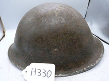 Load image into Gallery viewer, Original WW2 British / Canadian Army Mk3 High Rivet Turtle Army Combat Helmet - The Militaria Shop
