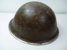 Load image into Gallery viewer, Original WW2 British / Canadian Army Mk3 High Rivet Turtle Army Combat Helmet - The Militaria Shop
