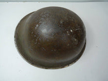 Load image into Gallery viewer, Original WW2 British / Canadian Army Mk3 High Rivet Turtle Army Combat Helmet - The Militaria Shop
