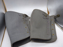 Charger l&#39;image dans la galerie, Original WW2 British RAF Royal Air Force 37 Pattern Ankle Spats - 1938 Dated - The Militaria Shop
