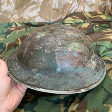 Load image into Gallery viewer, Original WW2 British Style South African Mk2 Army Combat Helmet
