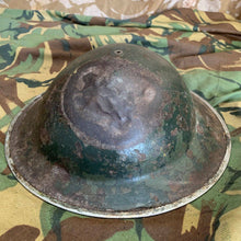 Load image into Gallery viewer, Original WW2 British Style South African Mk2 Army Combat Helmet
