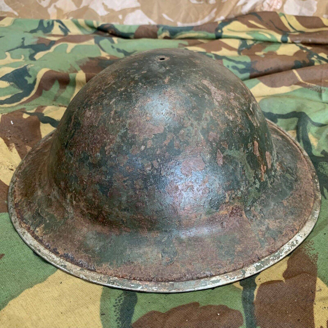 Original WW2 British Style South African Mk2 Army Combat Helmet