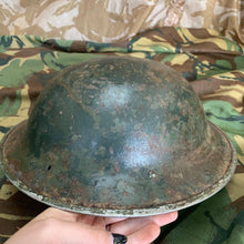 Load image into Gallery viewer, Original WW2 British Style South African Mk2 Army Combat Helmet
