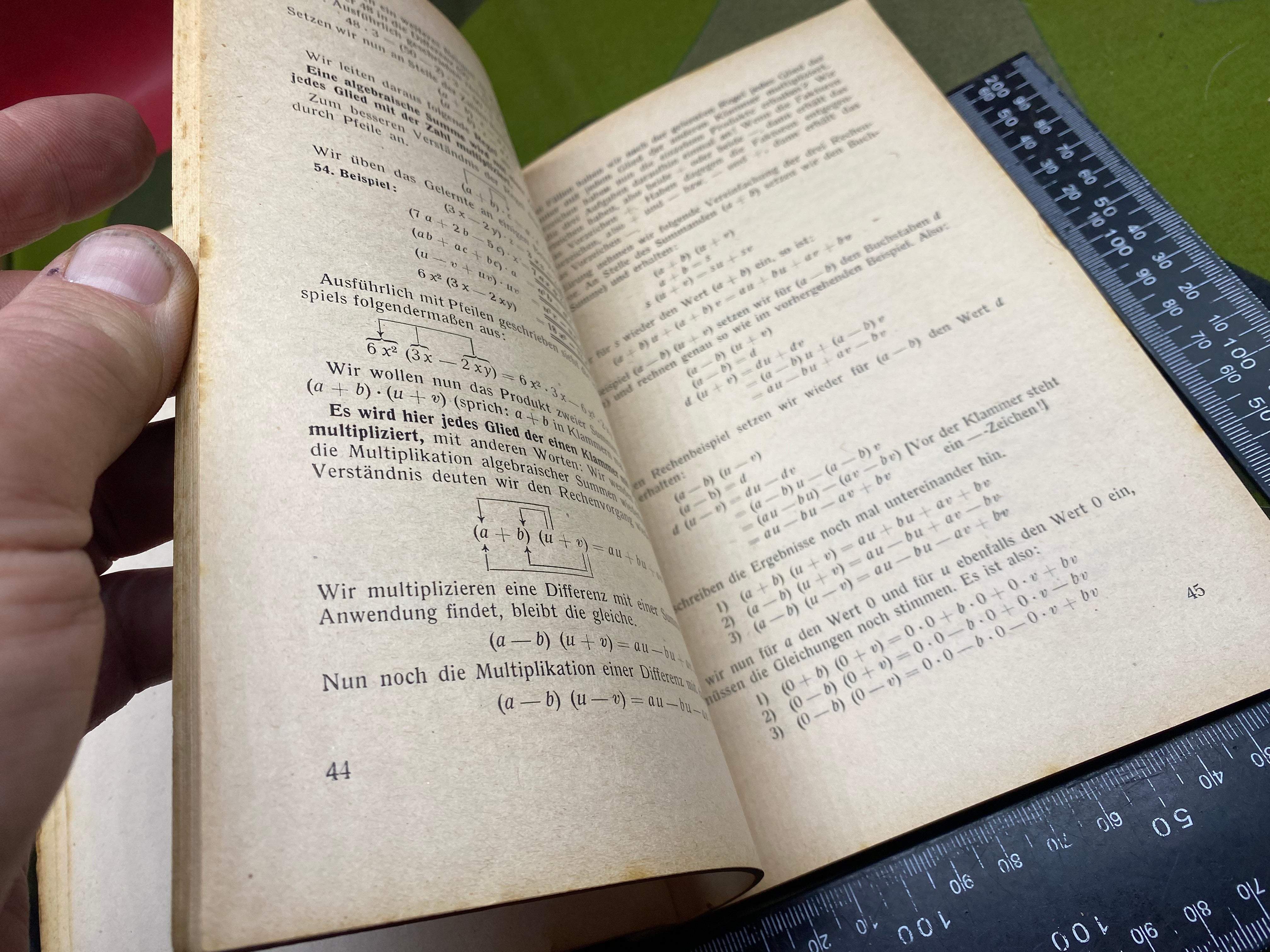 Original WW2 German Army - 1942 Dated Technical Manual for Engineering School - The Militaria Shop