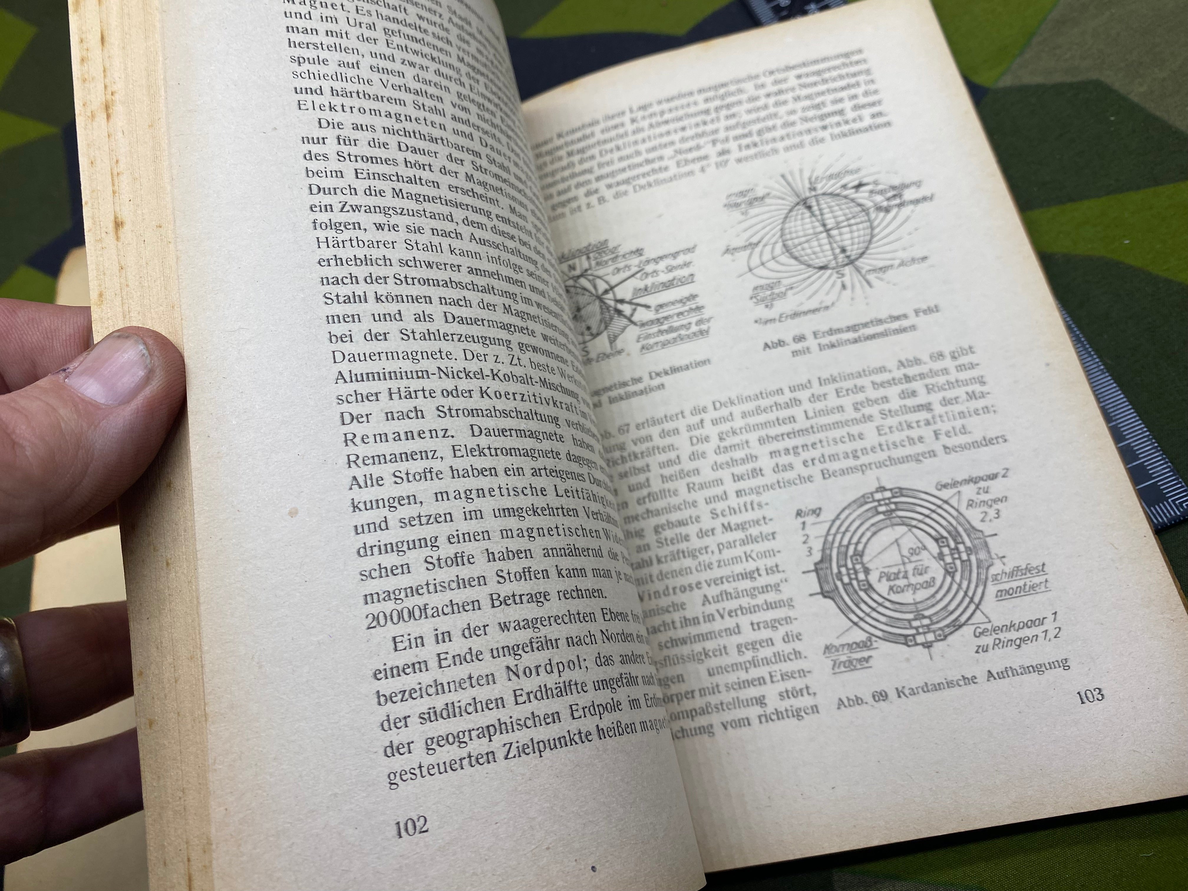 Original WW2 German Army - 1944 Dated Technical Manual 3 for Engineering School - The Militaria Shop
