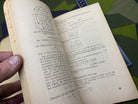 Original WW2 German Army - 1944 Dated Technical Manual 3 for Engineering School - The Militaria Shop