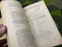 Load image into Gallery viewer, Original WW2 German Army - 1944 Dated Technical Manual 3 for Engineering School - The Militaria Shop
