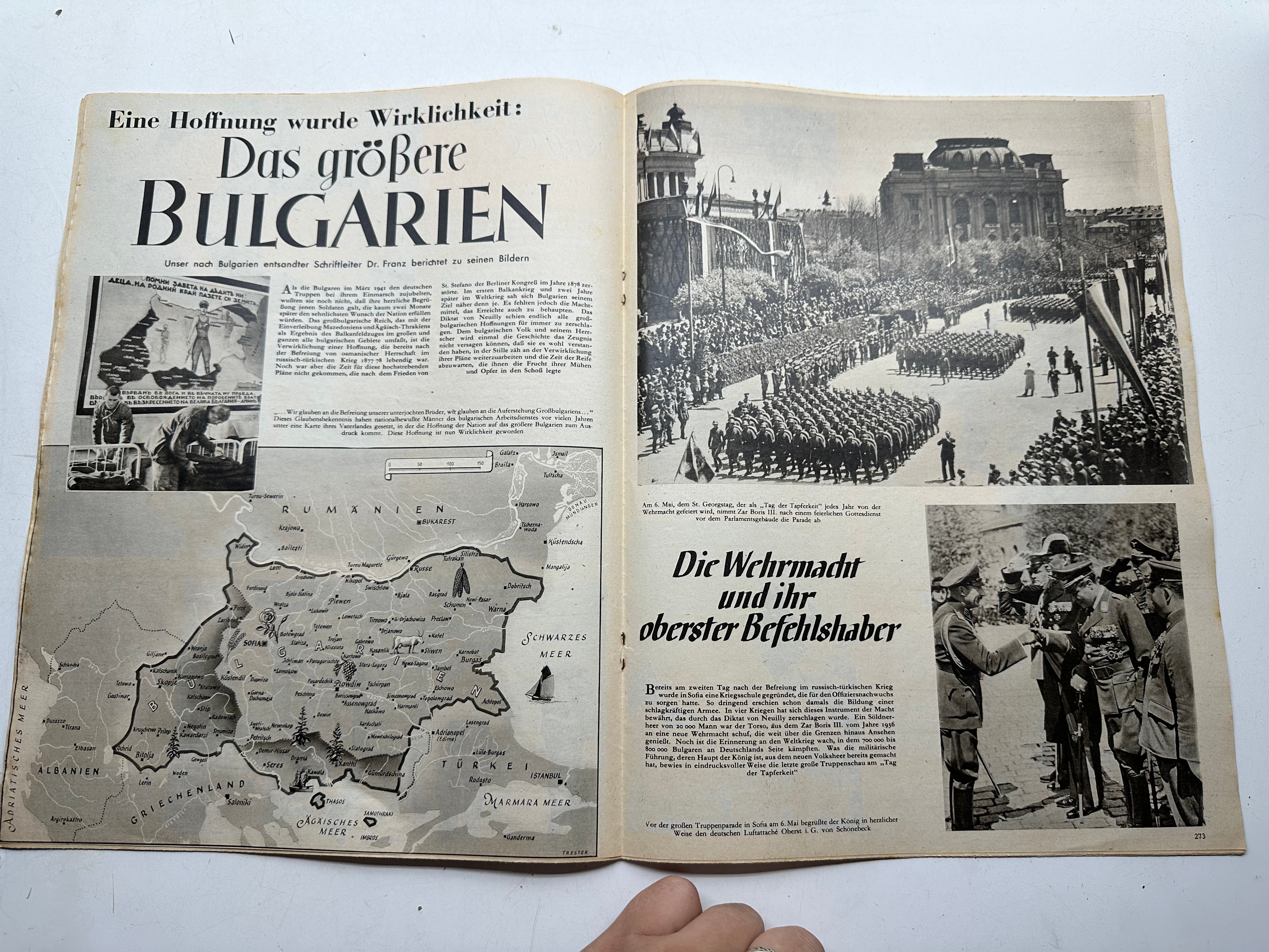 Original WW2 German Army Der Adler Propaganda Magazine - 4th May 1943 - The Militaria Shop