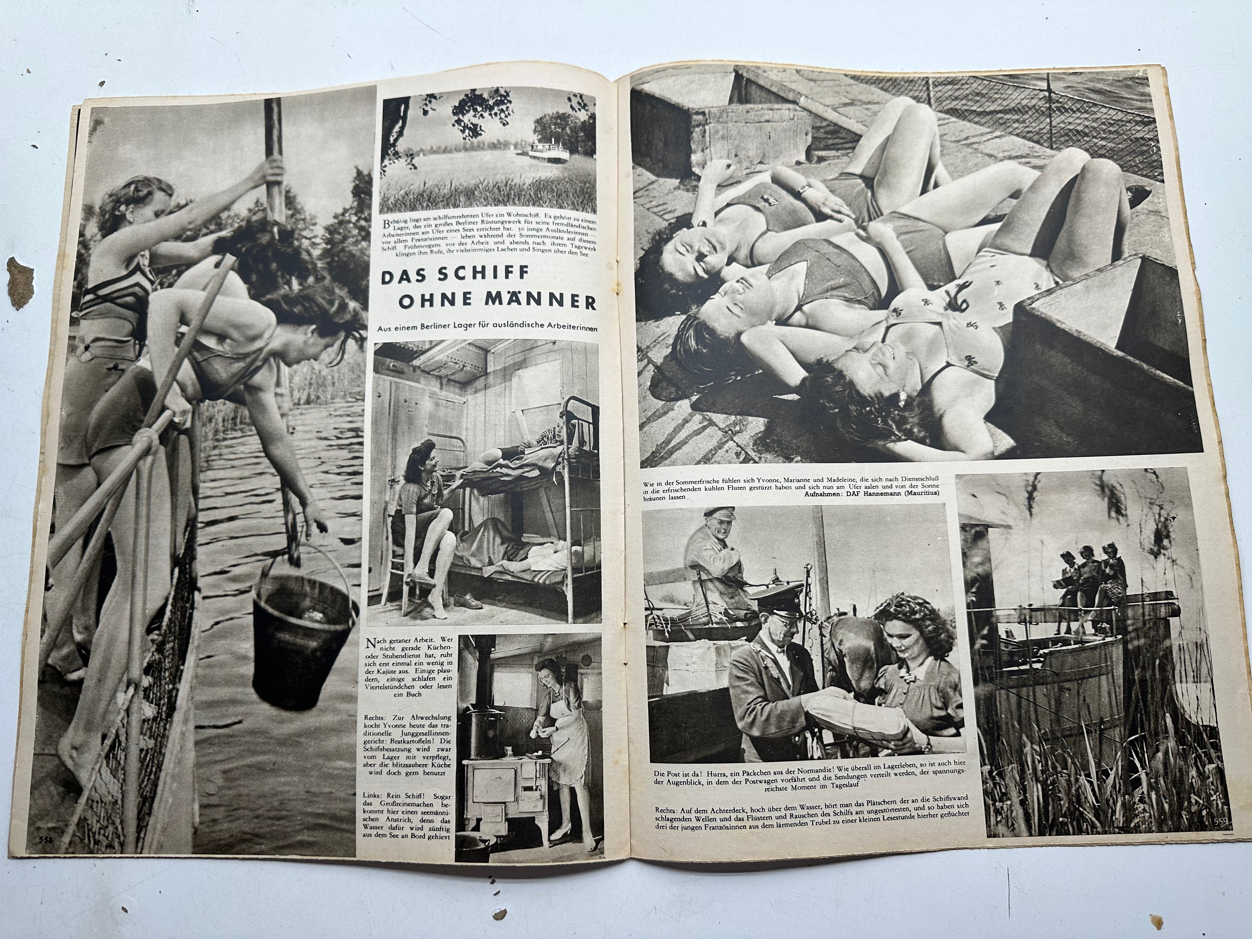 Original WW2 German Army Der Adler Propaganda Magazine - 7th September 1943 - The Militaria Shop