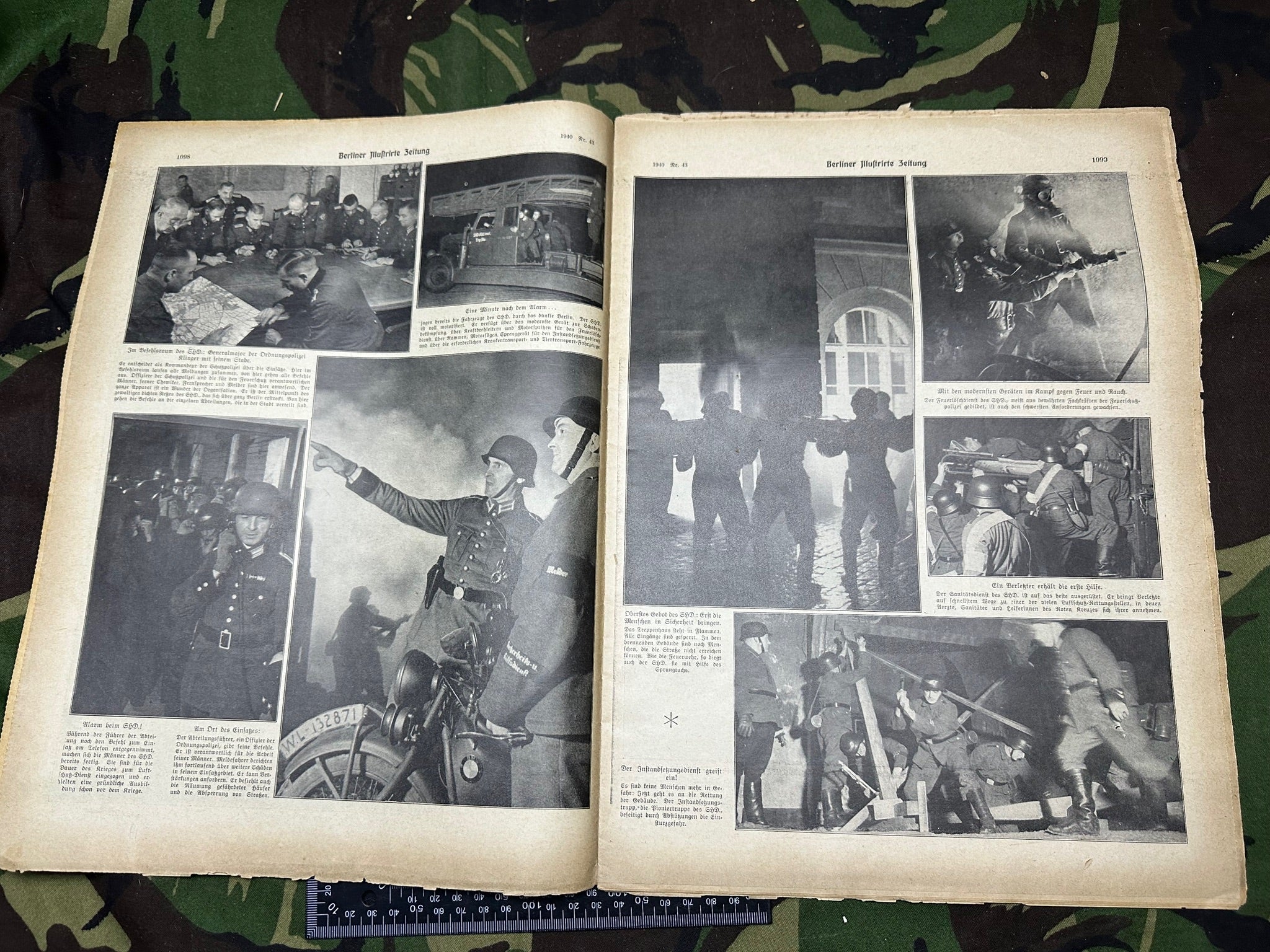 Original WW2 German Berlin Illustrated Political Newspaper - 24th October 1940 - The Militaria Shop