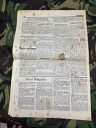 Original WW2 German Party Heimatblatt Political Newspaper - 14th July 1938 - The Militaria Shop