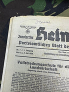 Original WW2 German Party Heimatblatt Political Newspaper - 7th July 1938 - The Militaria Shop