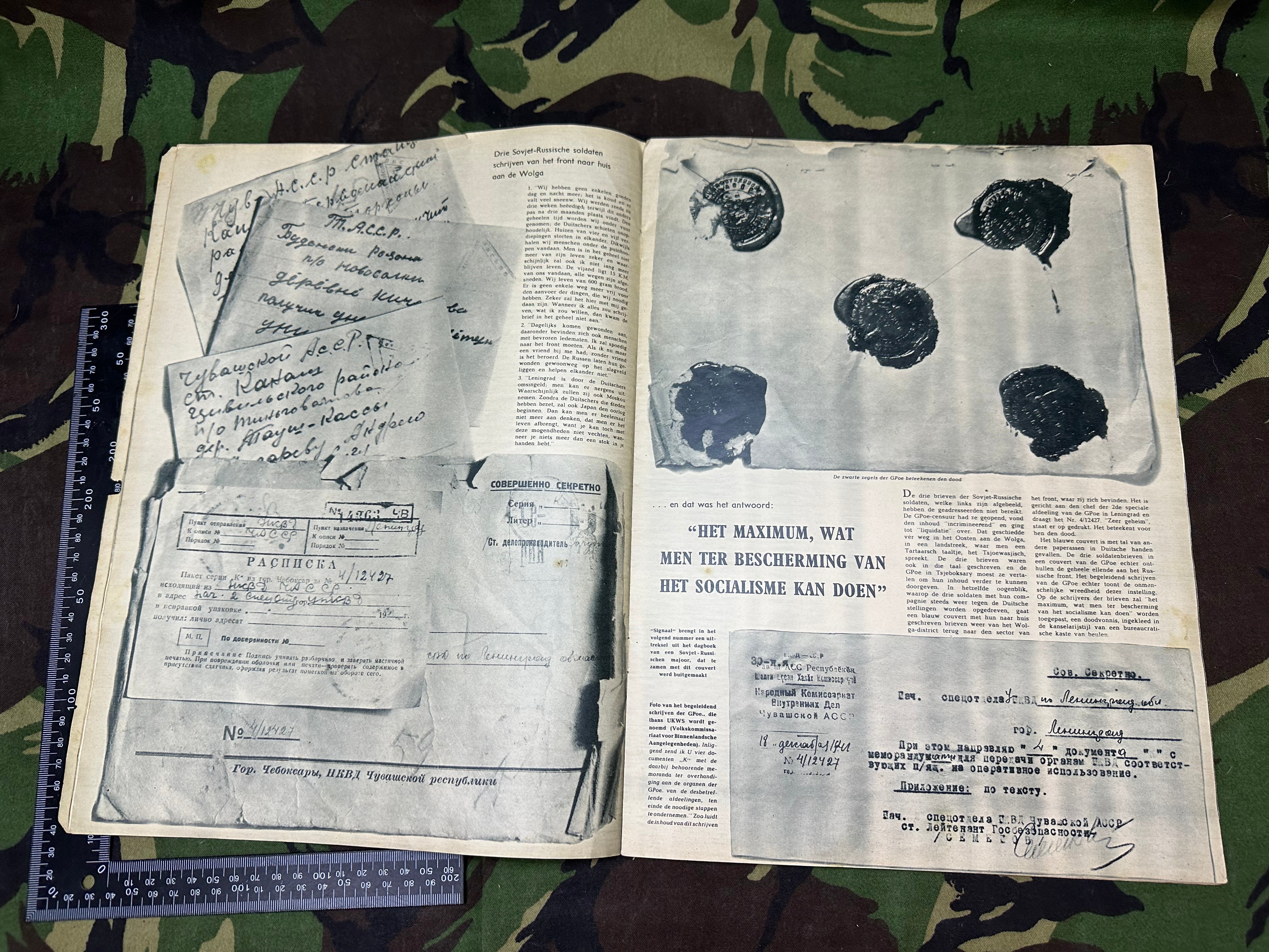 Original WW2 German Signaal Propaganda Magazine - 1st May 1942 - The Militaria Shop