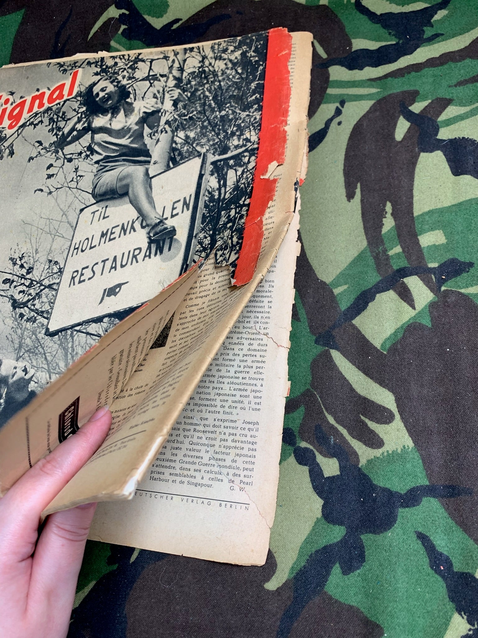 Original WW2 German Signal Magazine - The Militaria Shop