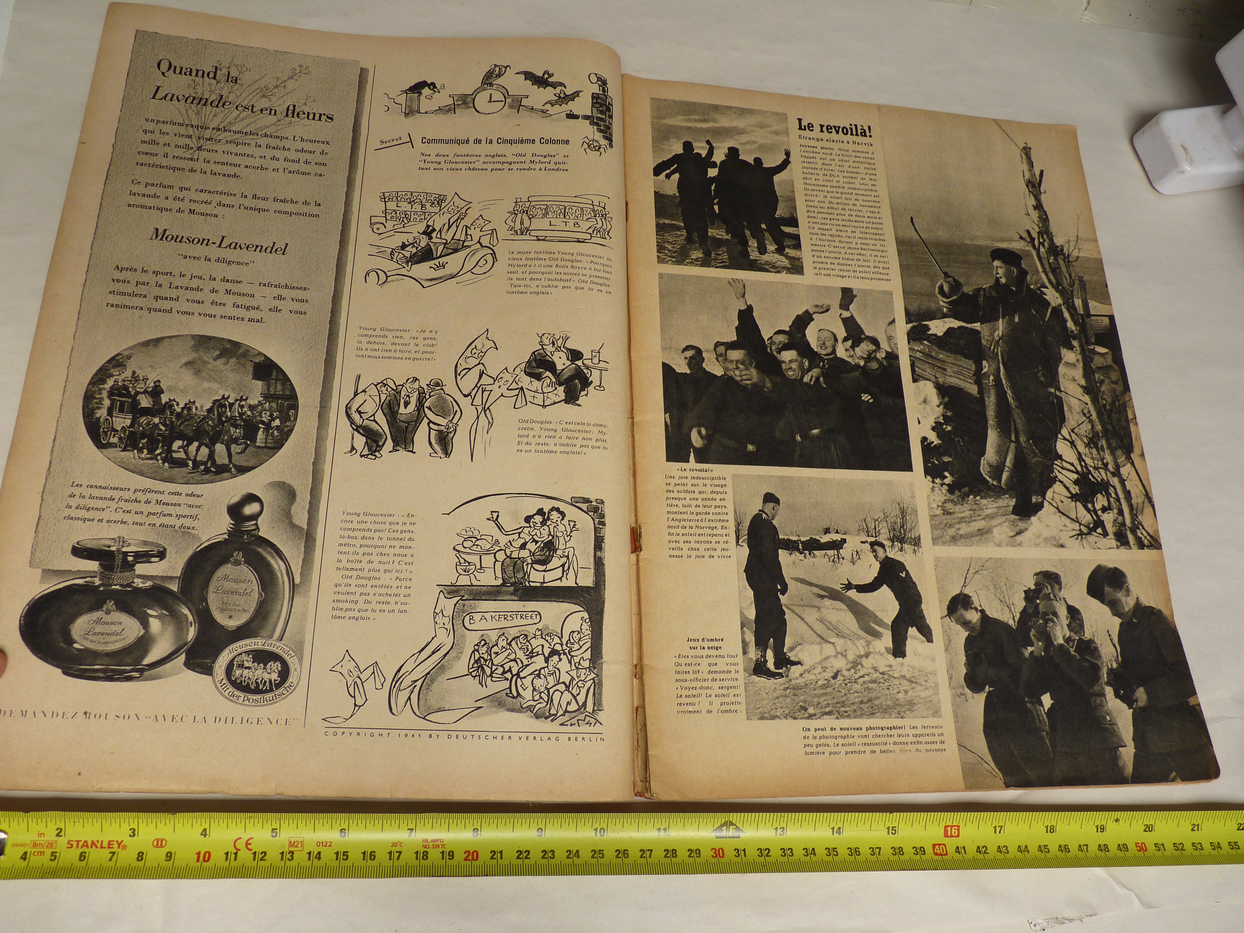 Original WW2 German Signal Magazine - April 1941 - The Militaria Shop