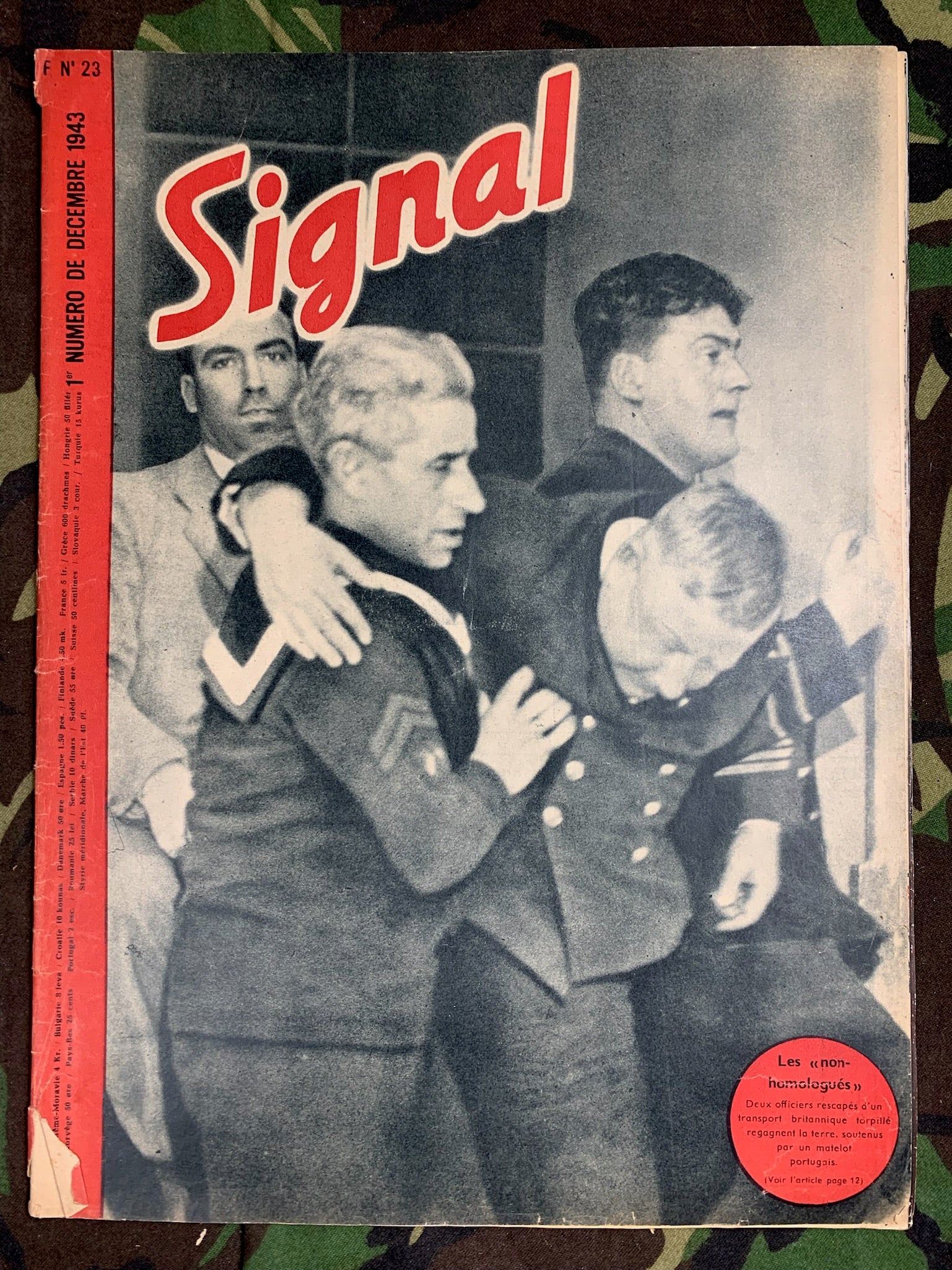 Original WW2 German Signal Magazine - December 1943 - The Militaria Shop