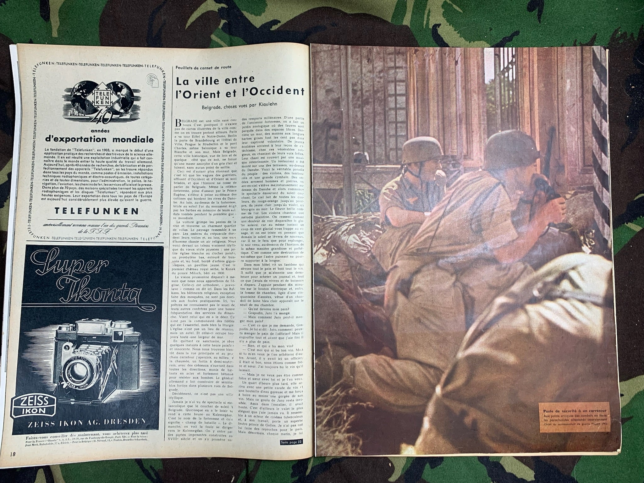 Original WW2 German Signal Magazine - December 1943 - The Militaria Shop