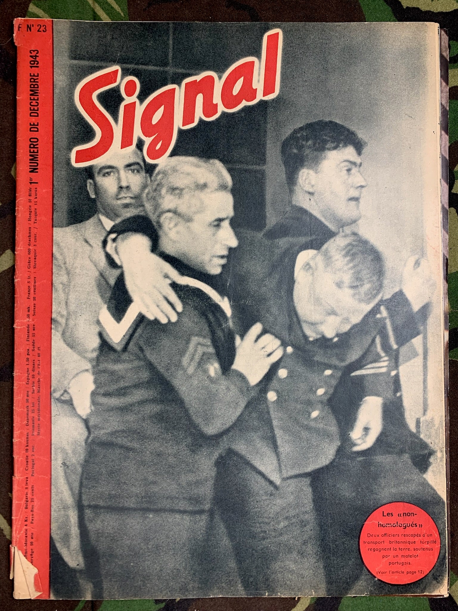 Original WW2 German Signal Magazine - December 1943 - The Militaria Shop