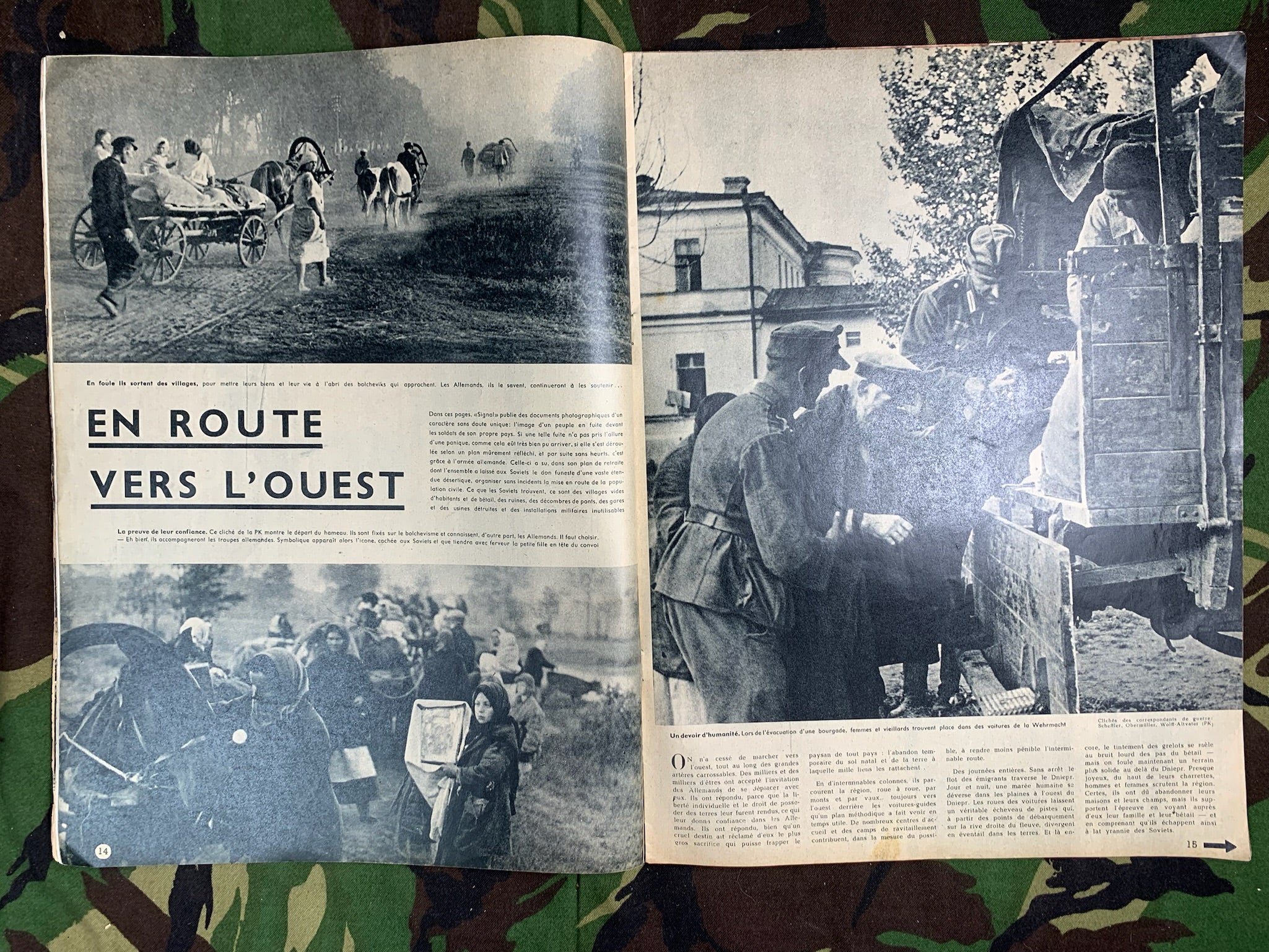 Original WW2 German Signal Magazine - December 1943 - The Militaria Shop