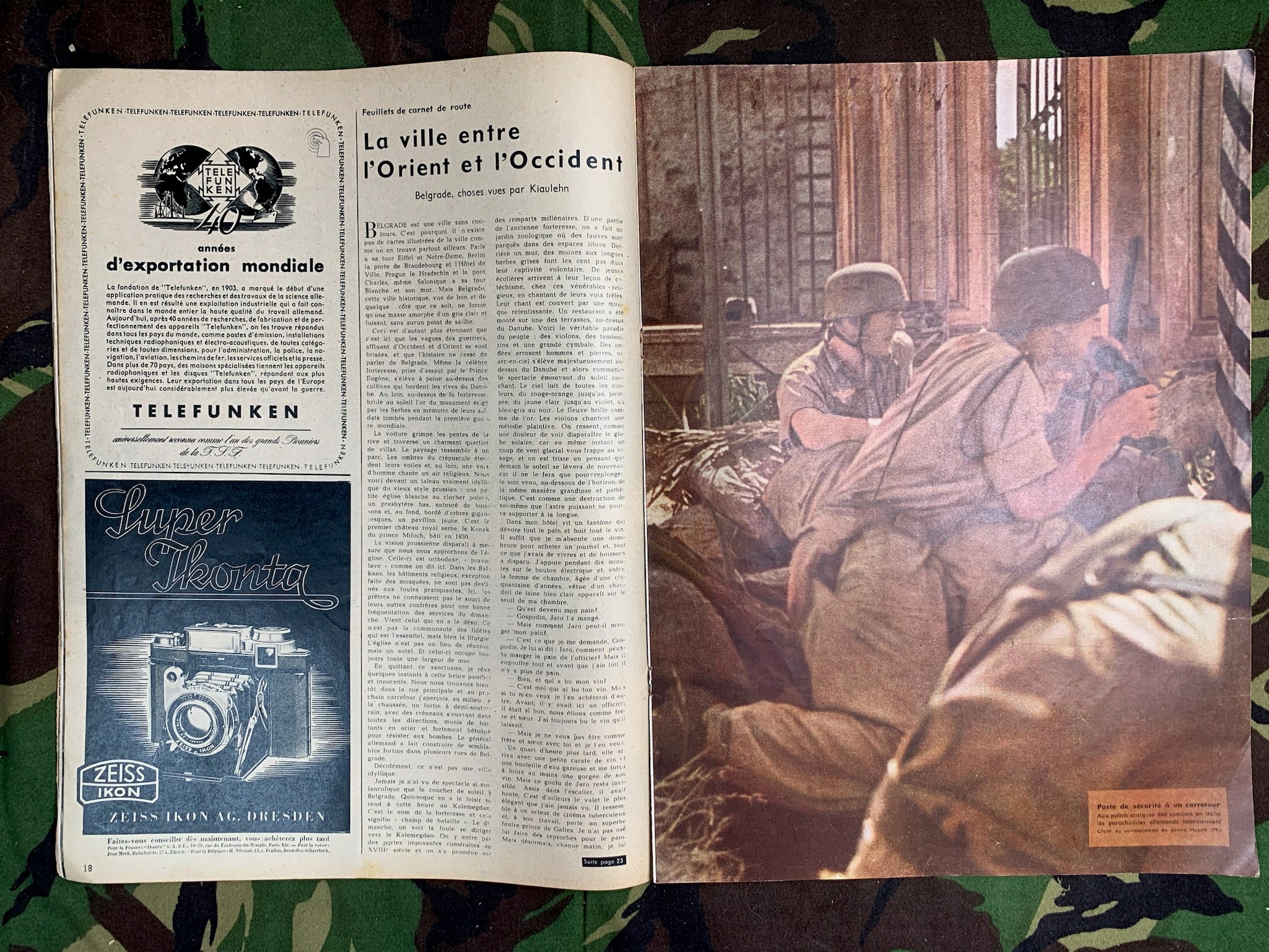 Original WW2 German Signal Magazine - December 1943 - The Militaria Shop