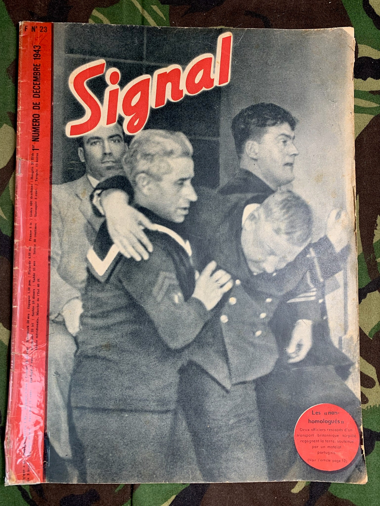 Original WW2 German Signal Magazine - December 1943 - The Militaria Shop
