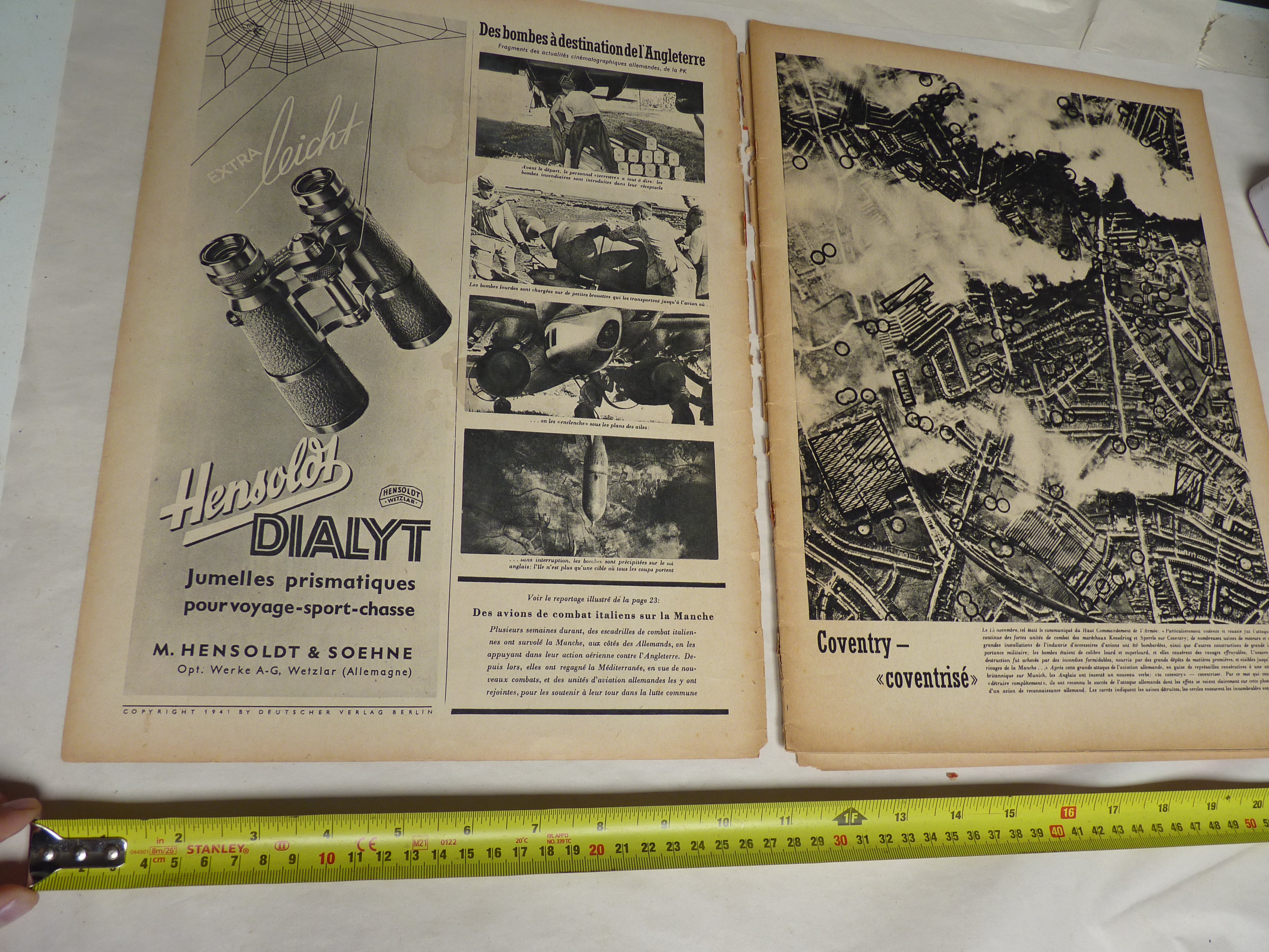 Original WW2 German Signal Magazine - February 1941 - The Militaria Shop