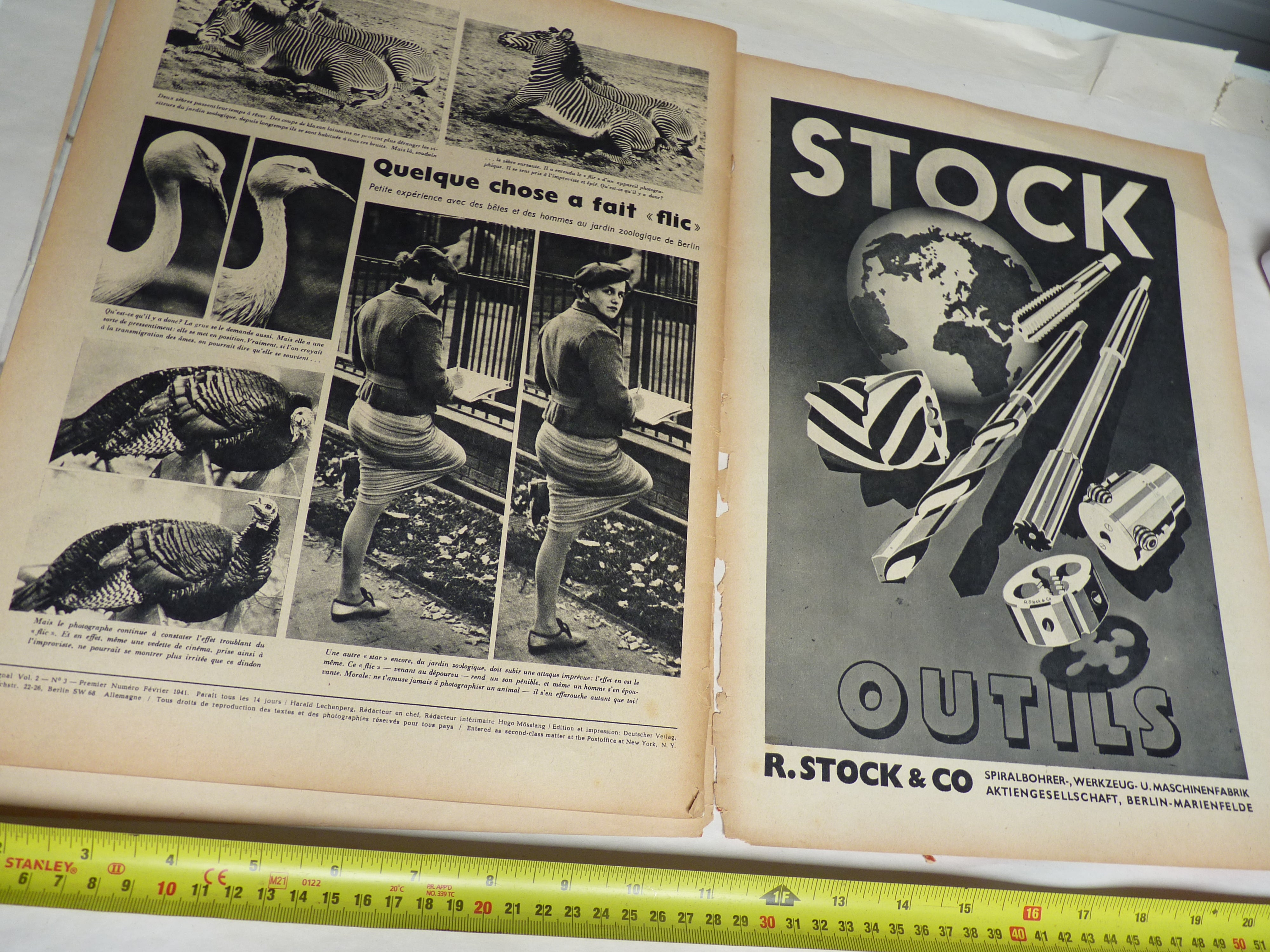 Original WW2 German Signal Magazine - February 1941 - The Militaria Shop