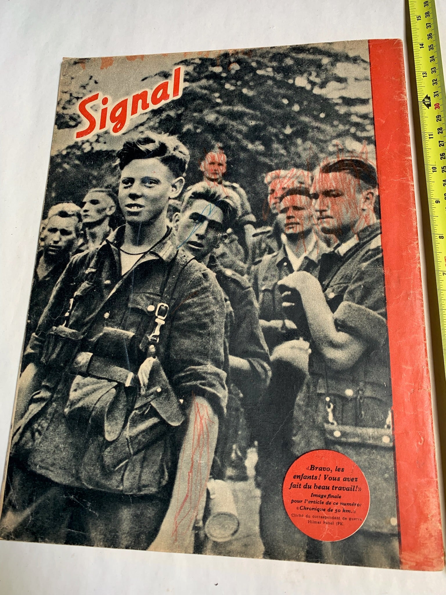 Original WW2 German Signal Magazine in French - November 1942 - The Militaria Shop